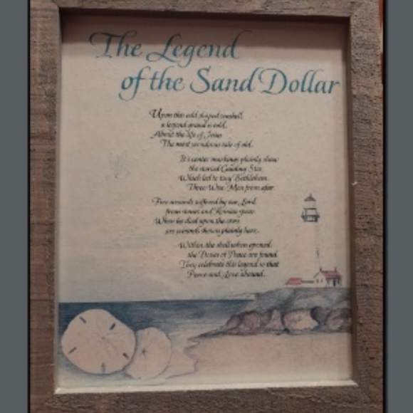 Other - Wooden Framed Wall Decor